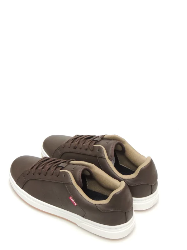 sneakers--levis-234234-polipiel-marron