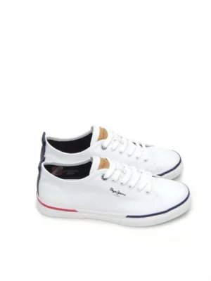 sneakers--pepe jeans-pms30811-lona-blanco