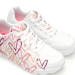 sneakers--skechers-155507-polipiel-blanco