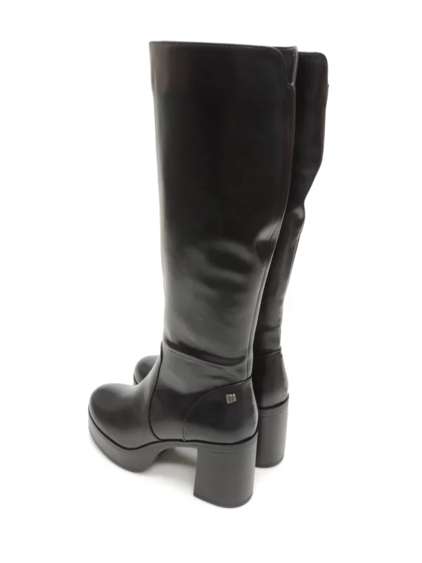 botas-caÑa alta-mustang-53580-polipiel-negro