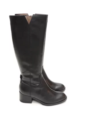 botas-caÑa alta-wonders-g-6222-piel-negro