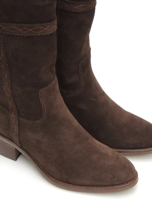 botas-camperas-dakota boots-476-serraje-marron