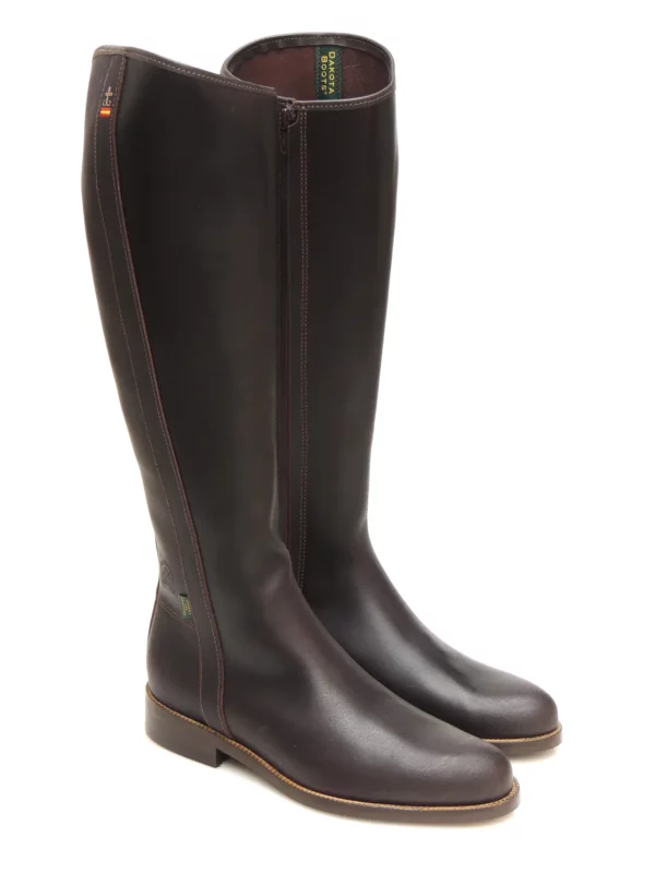 botas-camperas-dakota boots-d7-piel-marron