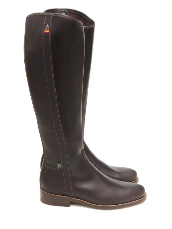 botas-camperas-dakota boots-d7-piel-marron