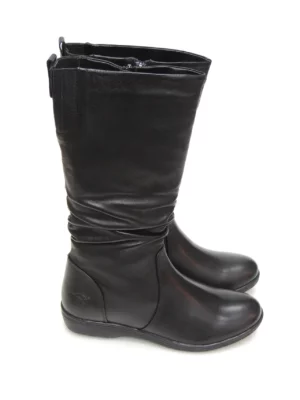 botas-media caÑa-kangaroos-710-11-piel-negro