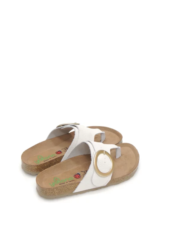 chanclas-de dedo-yokono-granada-704-piel-blanco