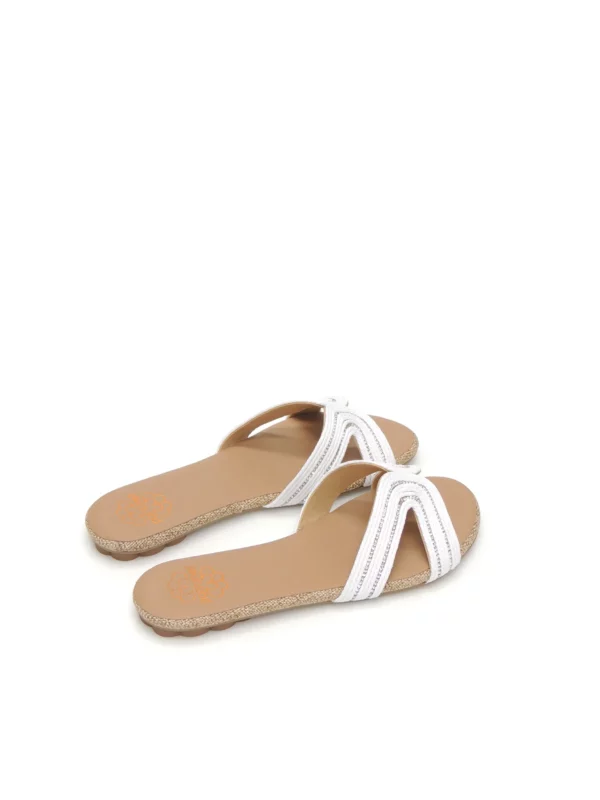 chanclas-de pala-porronet-3000-piel-blanco