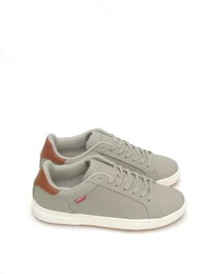 sneakers--levis-234234 h-v23-polipiel-taupe