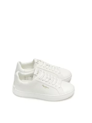 sneakers--pepe jeans-pls00031-polipiel-blanco