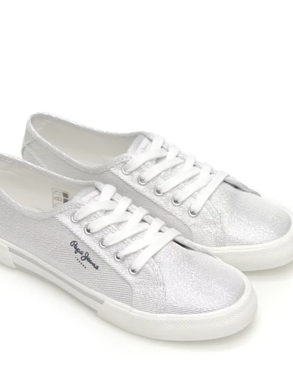 sneakers--pepe jeans-pls31439-textil-plata