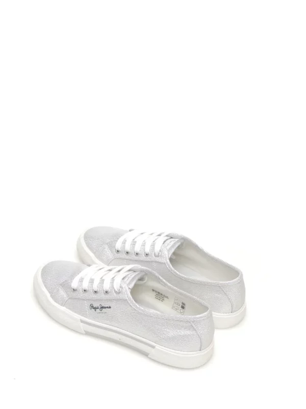 sneakers--pepe jeans-pls31439-textil-plata