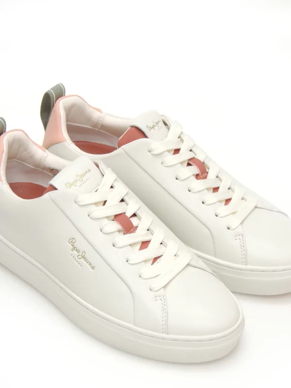 sneakers--pepe jeans-pls40017-polipiel-blanco