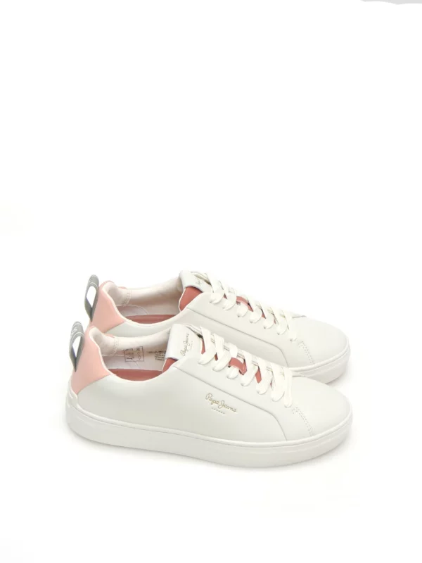 sneakers--pepe jeans-pls40017-polipiel-blanco