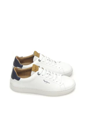 sneakers--pepe jeans-pms00020-polipiel-blanco