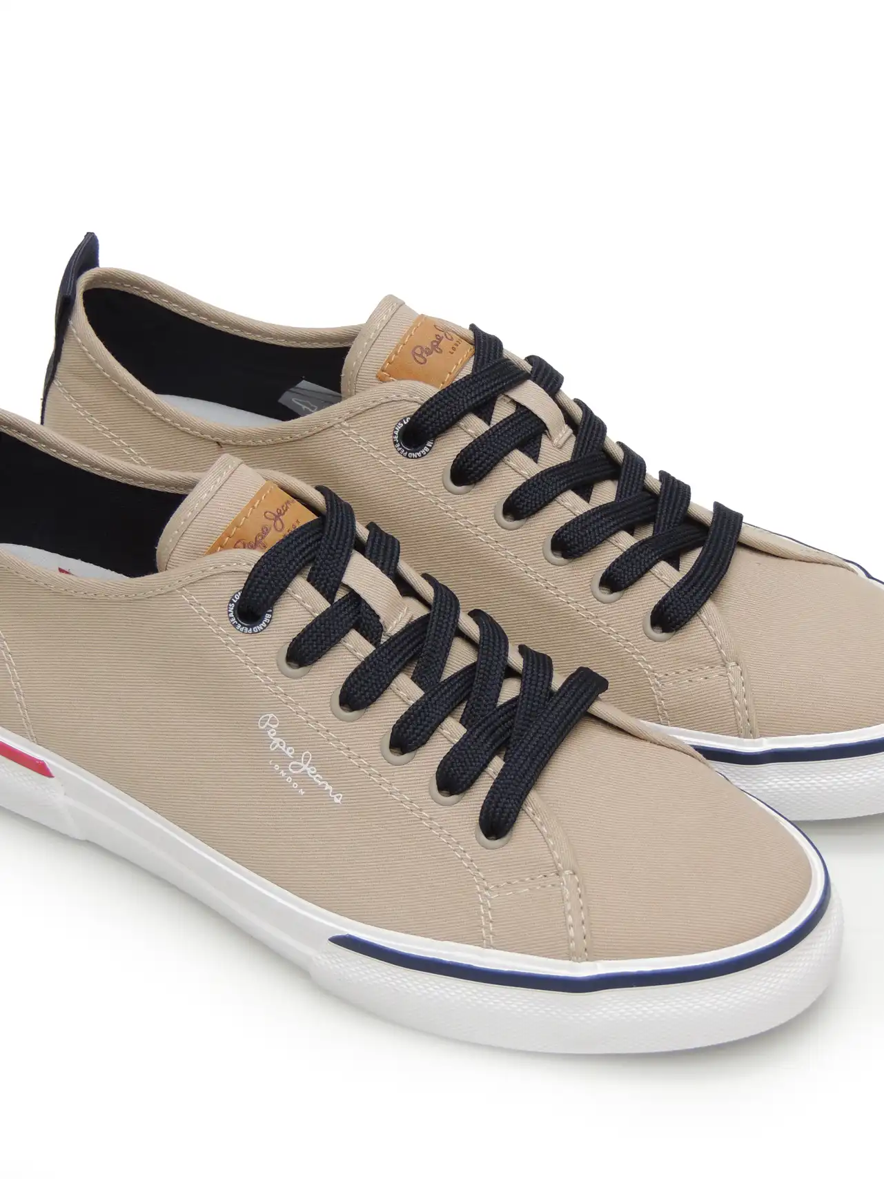 sneakers--pepe jeans-pms30811-lona-camel