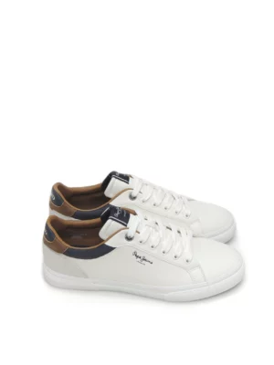 sneakers--pepe jeans-pms30839-polipiel-blanco