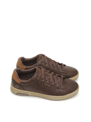 sneakers--skechers-210946-polipiel-marron