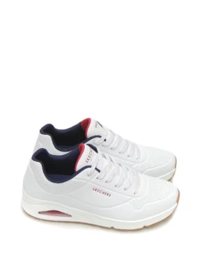 sneakers--skechers-52458-polipiel-blanco