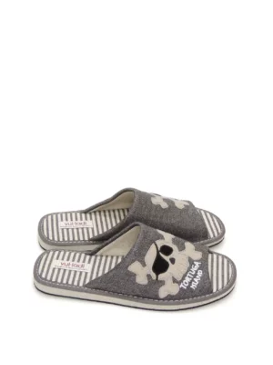 zapatillas-estar en casa-vulladi-2565-728-textil-gris