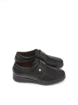 zapatos-de velcro-pitillos-10010-piel-negro