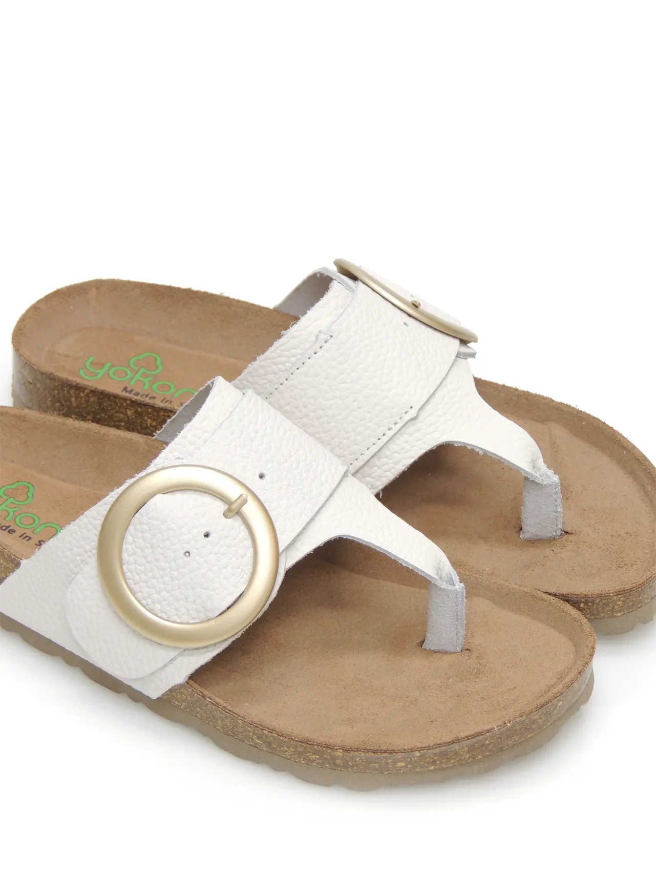 chanclas-de dedo-yokono-granada-704-piel-blanco