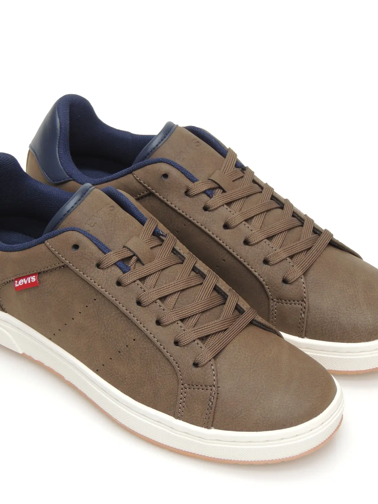 sneakers--levis-234234 h-i24-polipiel-marron