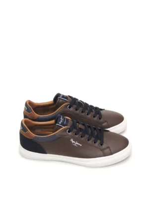 sneakers--pepe jeans-pms30839-polipiel-marron