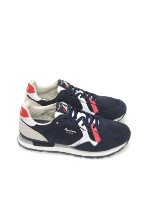 sneakers--pepe jeans-pms40007-naylon-marino