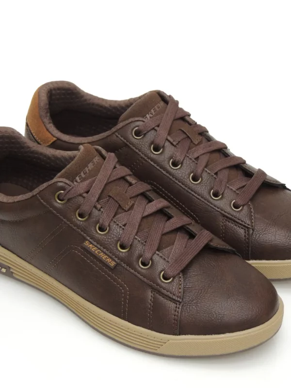 sneakers--skechers-210946-polipiel-marron