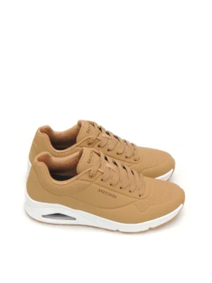 sneakers--skechers-52458-polipiel-camel