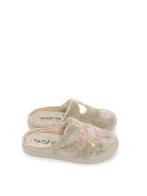 zapatillas-estar en casa-vulladi-6394-123-textil-taupe