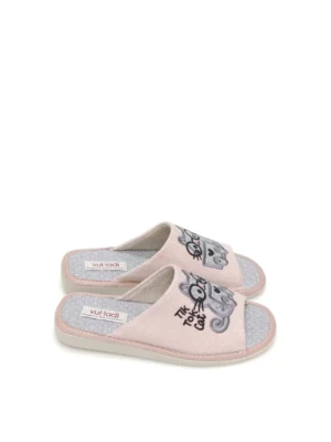 zapatillas-estar en casa-vulladi-9081-720-textil-rosa