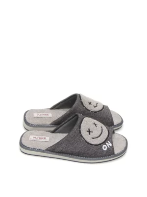 zapatillas-estar en casa-vulladi-9571-728-textil-gris