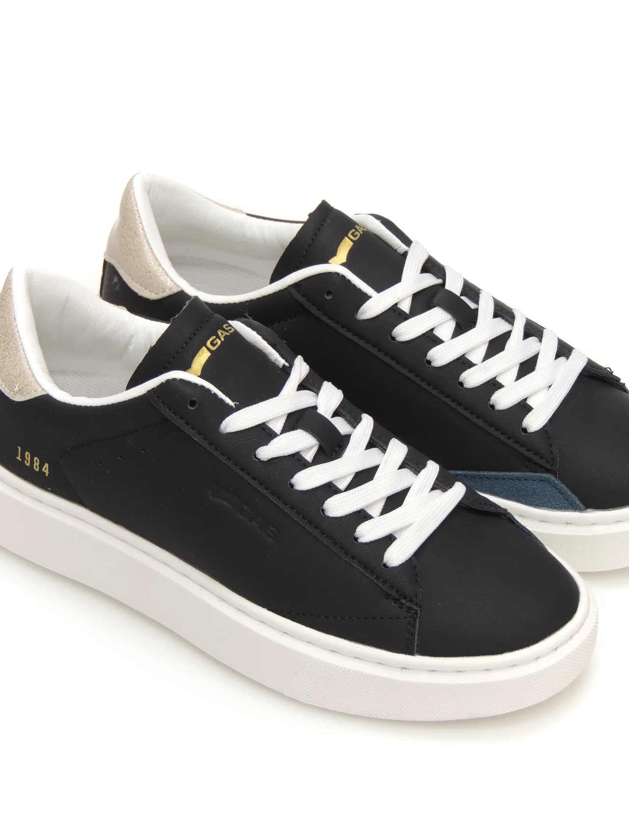 sneakers--gas jeans-leonard mltx-polipiel-negro