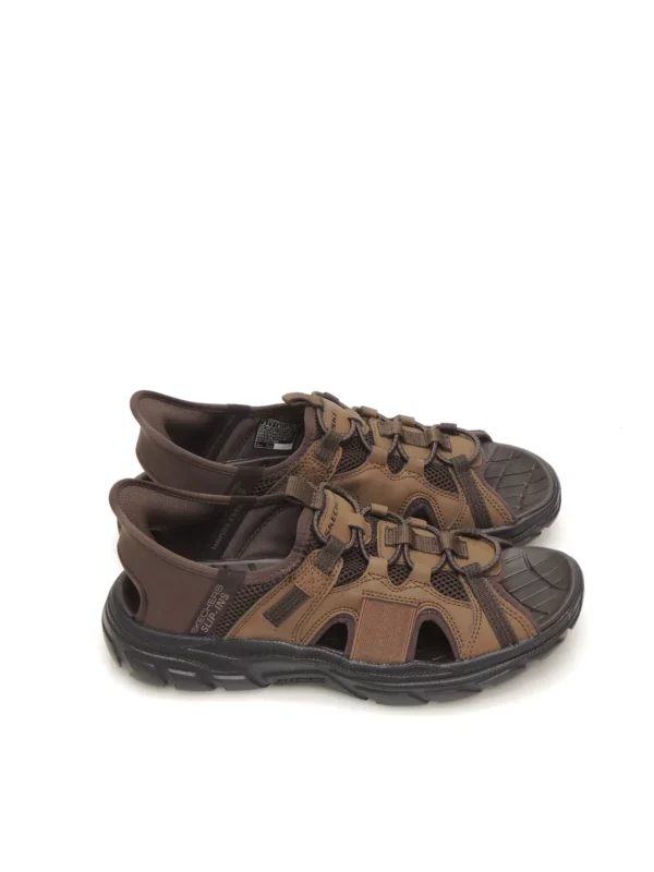 sandalias--skechers-205181-textil-marron
