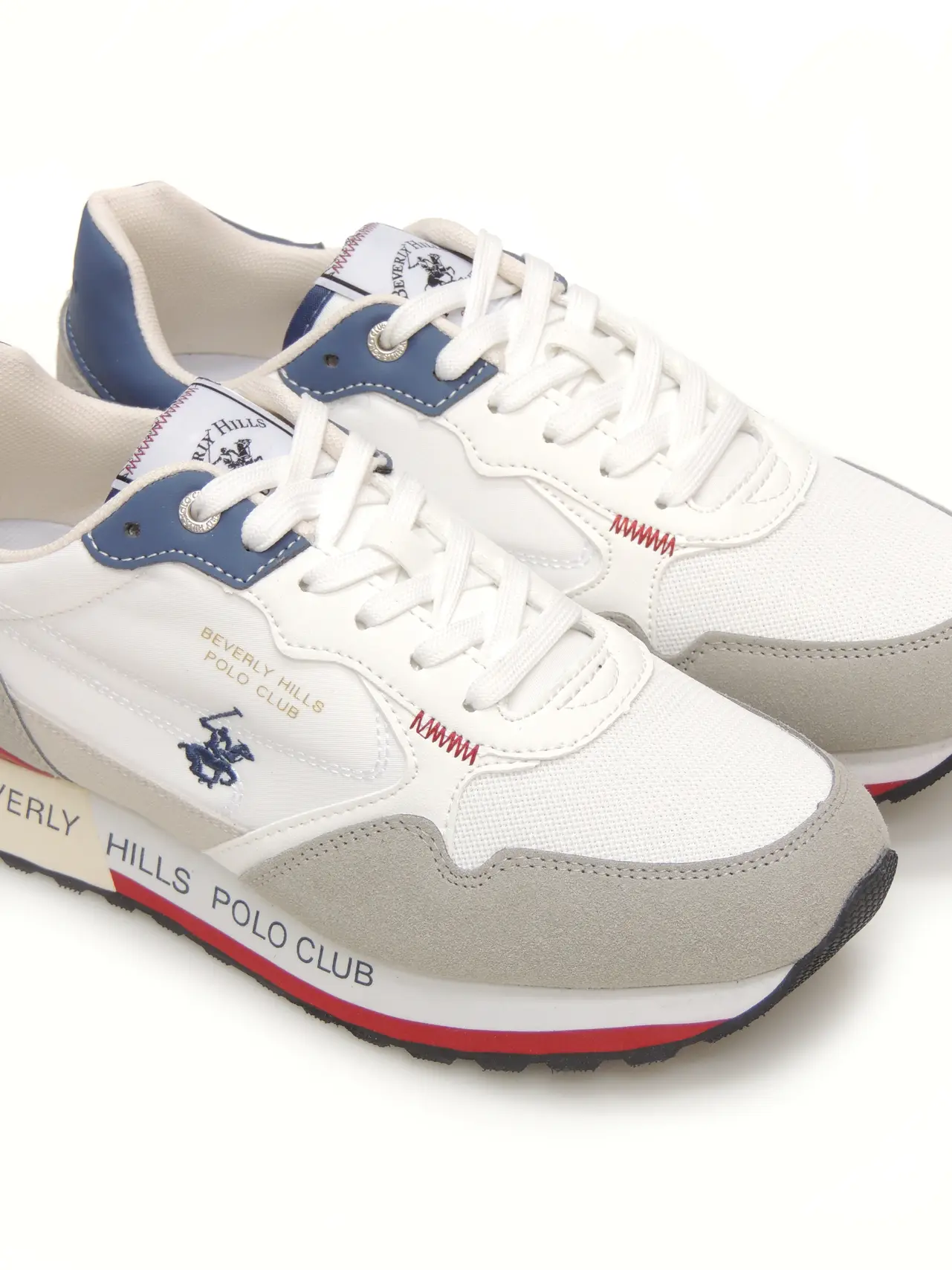 sneakers--polo club-king power mix-polipiel-blanco