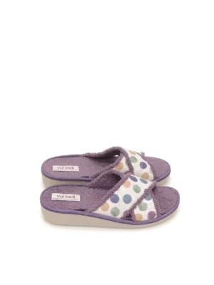 zapatillas-estar en casa-vulladi-8646-768-textil-violeta