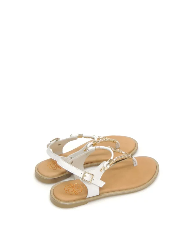 sandalias-de dedo-porronet-3112-piel-blanco
