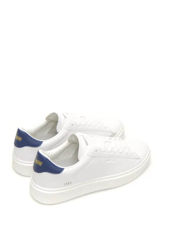 sneakers--gas jeans-leonard ltx-polipiel-blanco