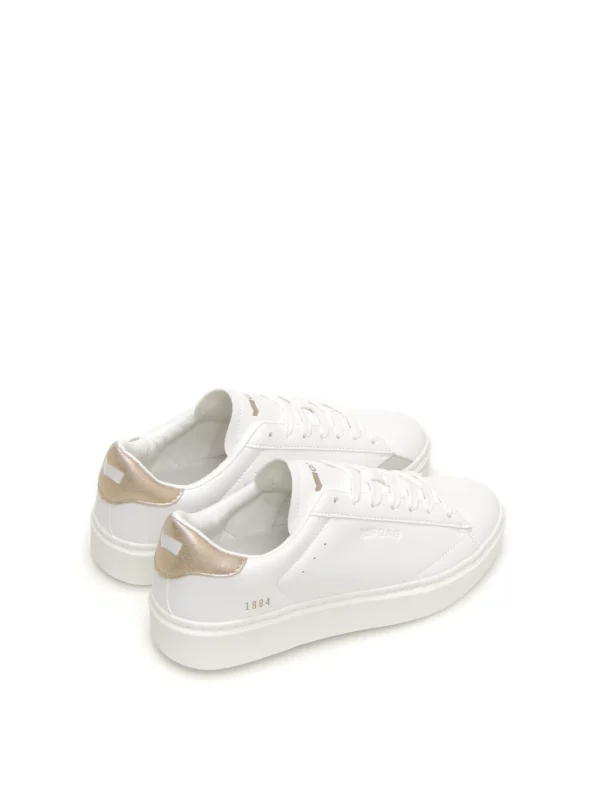 sneakers--gas jeans-leonard mltx-polipiel-blanco