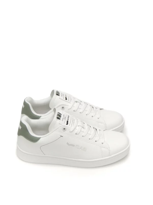 sneakers--gas jeans-sammy ltx-polipiel-blanco