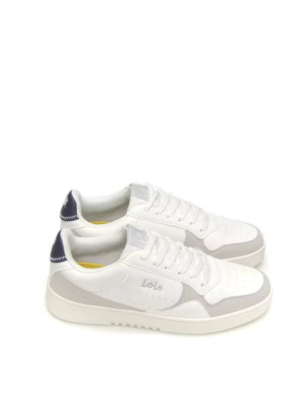 sneakers--lois-64463-06-polipiel-blanco