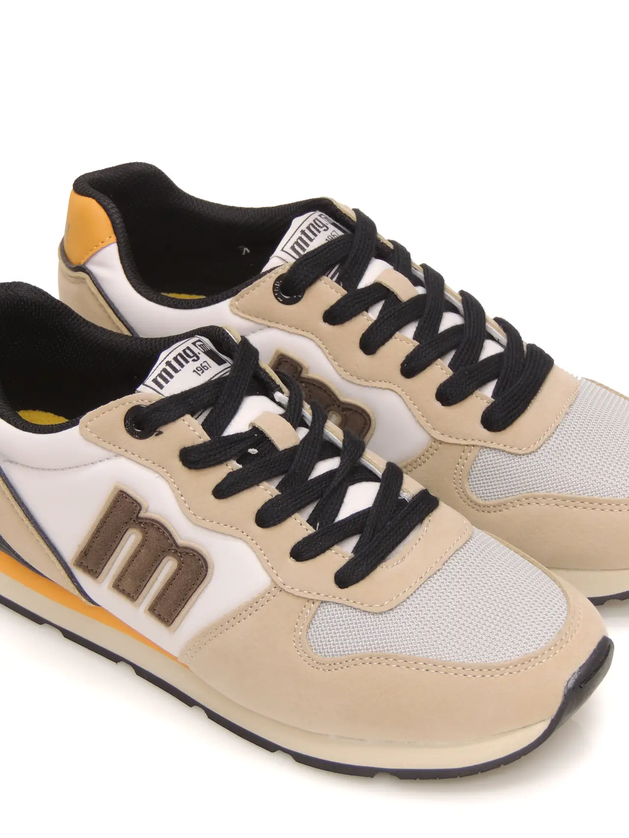 sneakers--mustang-84467-naylon-blanco