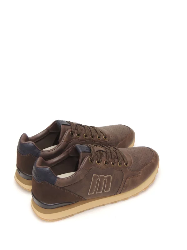 sneakers--mustang-84755-polipiel-marron