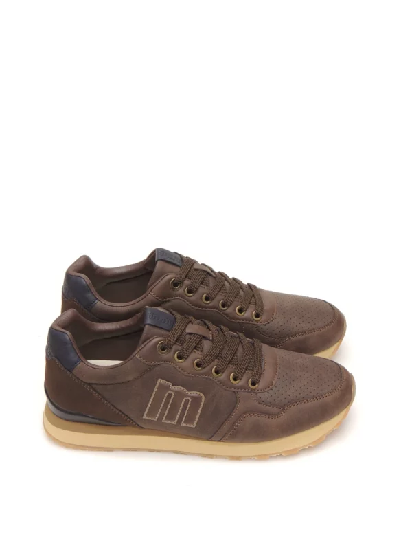 sneakers--mustang-84755-polipiel-marron