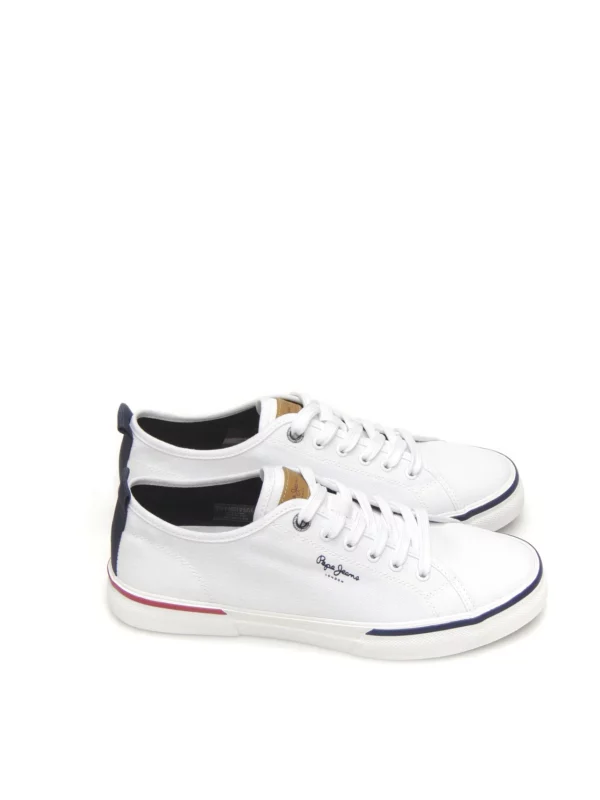 sneakers--pepe jeans-pms30811-lona-blanco