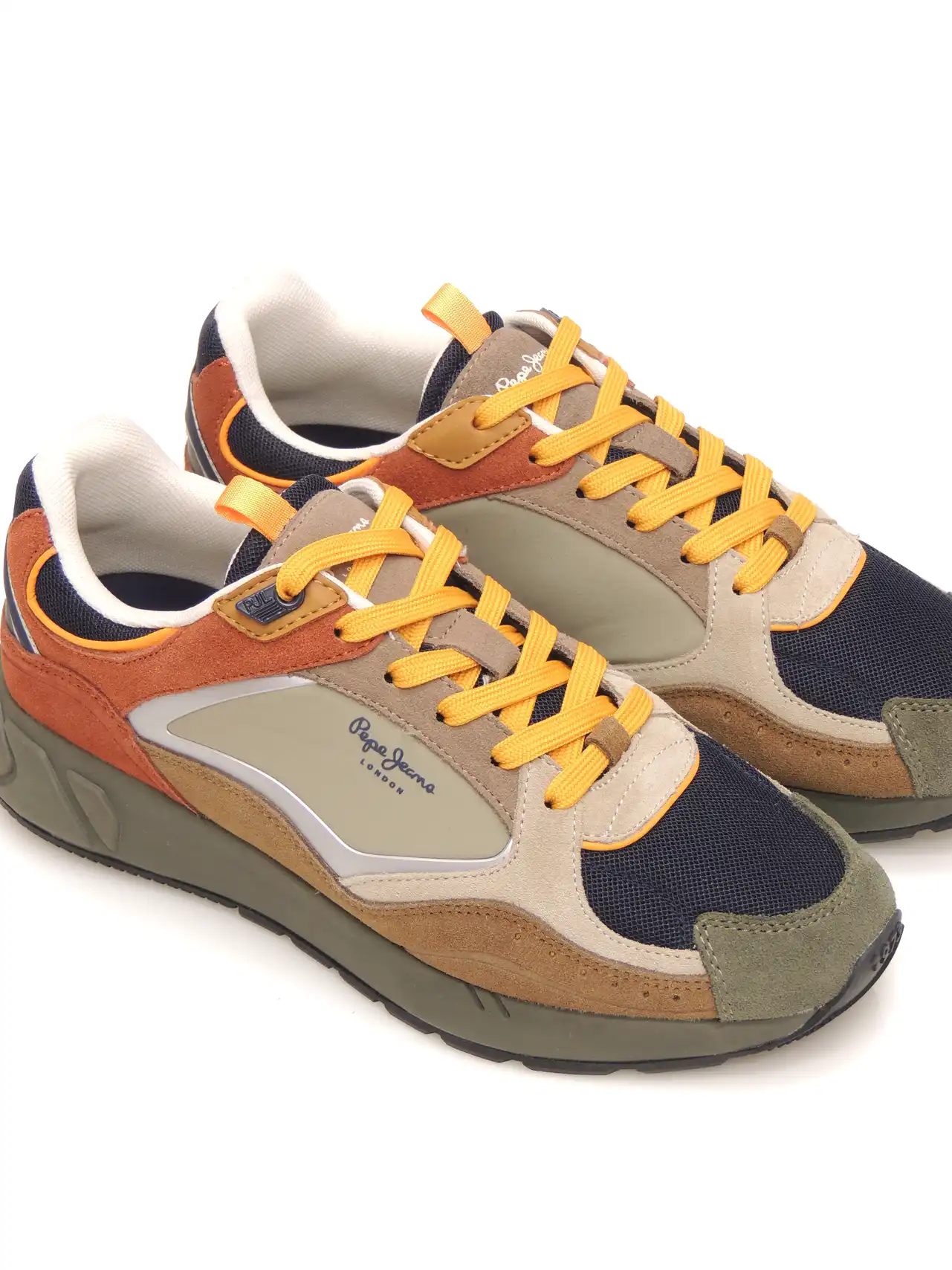 sneakers--pepe jeans-pms600002-naylon-marron
