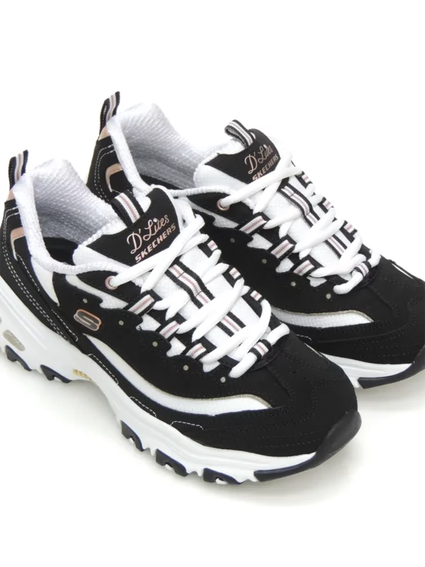 sneakers--skechers-13154-polipiel-negro