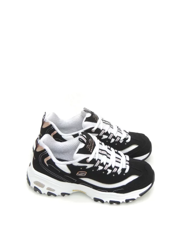 sneakers--skechers-13154-polipiel-negro