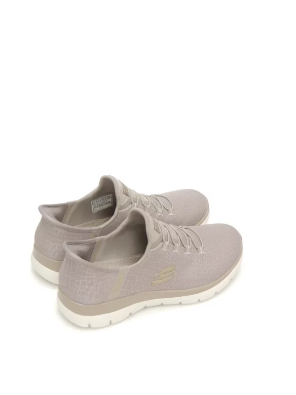 sneakers--skechers-150128-naylon-taupe